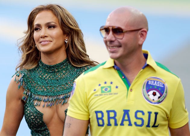 World Cup 2014 Kicks Off In Style With Jennifer Lopez Pitbull