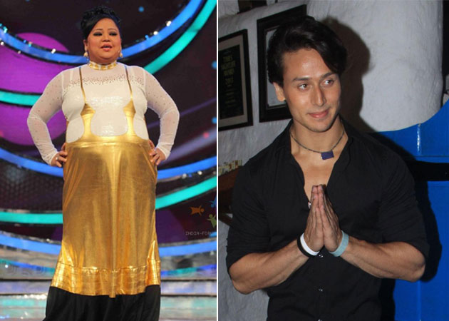 Bharti's <i>Heroine-panti</i> With Tiger Shroff on TV show