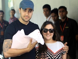 Imran Khan, Avantika Malik Take Baby Home Imran Khan, Avantika Malik Take Baby Home