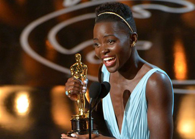 Lupita Nyongo's Oscar Goal Was to Not Trip Like Jennifer Lawrence