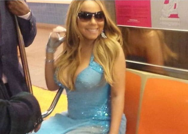 Mariah Carey, Aren't you a Little Overdressed for the Subway?