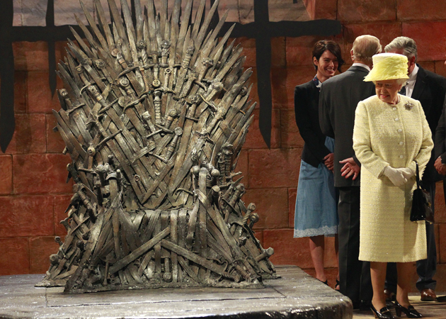 Queen Elizabeth Visits <i>Game Of Thrones</i> Set, Declines to Sit on Iron Throne
