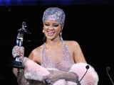 Rihanna Wears 'Scandalous' Fishnet and Crystals and Little Else to CFDA