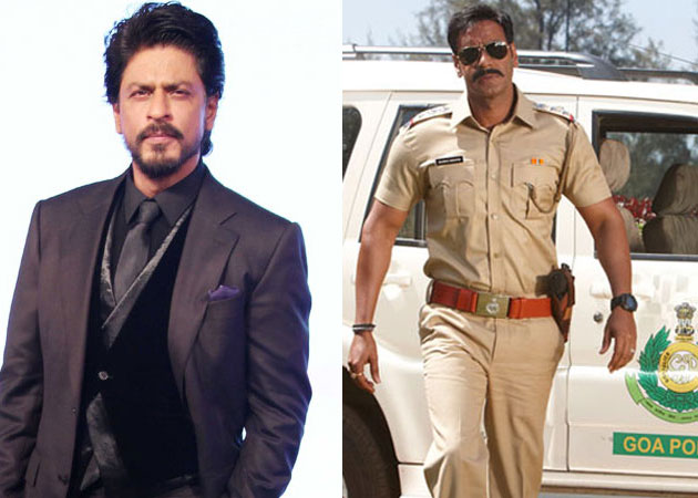 Shah Rukh Khan to Team <i>Singham Returns</i>: May You Continue to Entertain Us