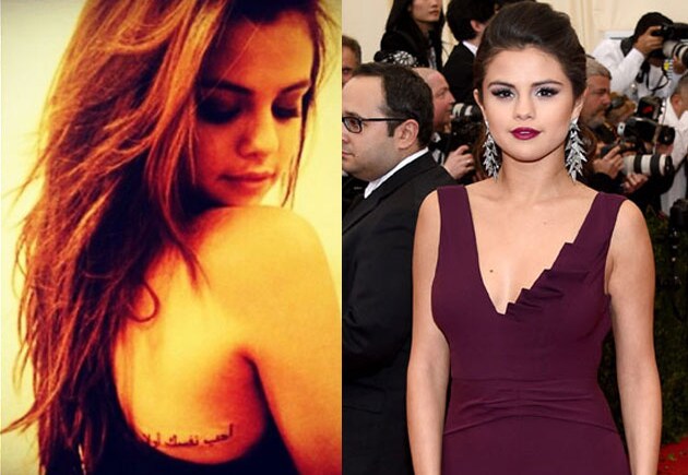 Selena Gomez Gets Inked for the Fourth Time Selena Gomez Gets Inked for the Fourth Time