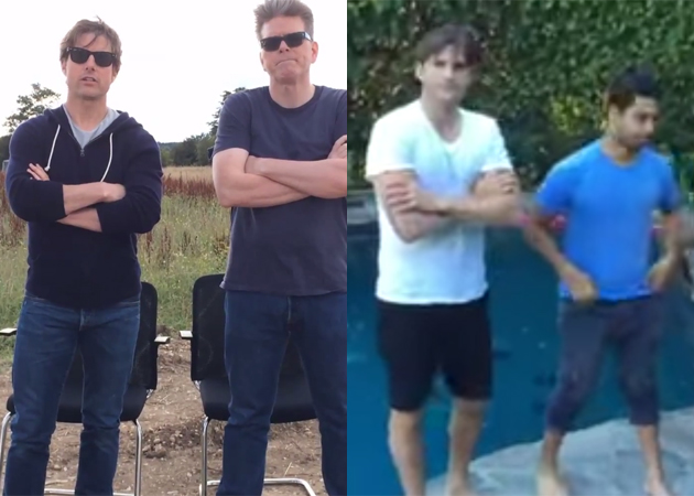 No Stopping the Ice Bucket Challenge: Tom Cruise, Ashton Kutcher Play Tag