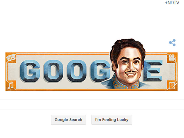 Google Doodle Pays Tribute to Kishore Kumar on 85th Birth Anniversary