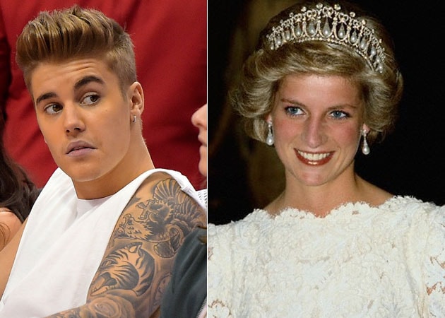 Justin Bieber Compares Himself to Princess Diana