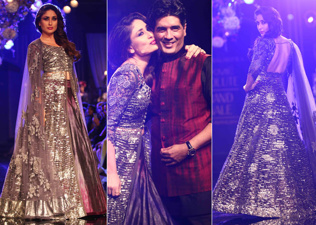 Kareena Kapoor Dazzles in Manish Malhotra Outfit at LFW Grand Finale