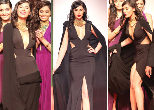 Nargis Fakhri's Wardrobe Malfunction On the Ramp