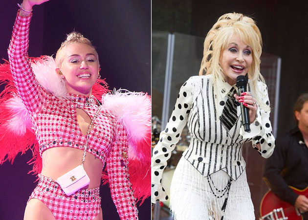 Miley Cyrus Wants to Play Dolly Parton in Biopic But Probably Won't