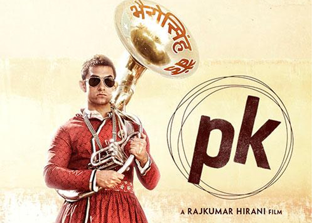 Aamir Khan Keeps His Clothes on in Second <i>PK</i> Poster, Adds <i>Band Baaja</i>