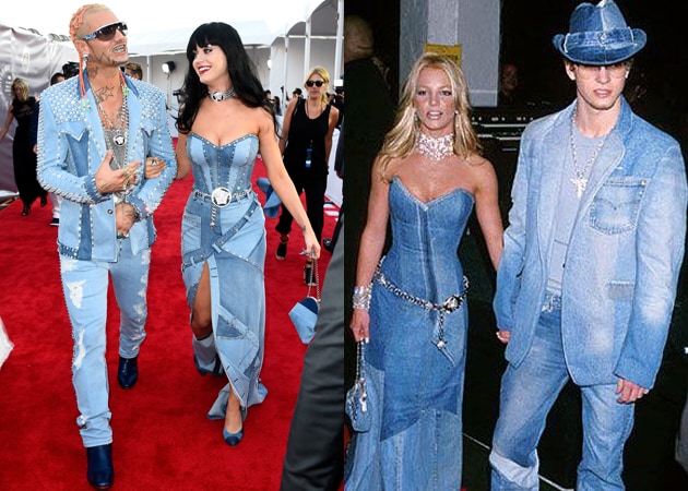 At MTV Video Music Awards, Katy Perry Shows Up Dressed as Britney Spears