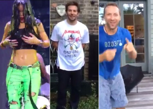 <i>Ice Ice Baby</i>: Rihanna, Bradley Cooper, Chris Martin Join the Bucket Bandwagon