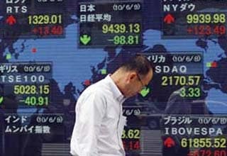 World stocks waver as China inflation disappoints
