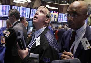 Wall Street drops on Europe worries