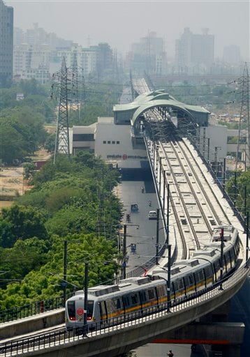 Reliance Infra shares down on Delhi airport metro closure