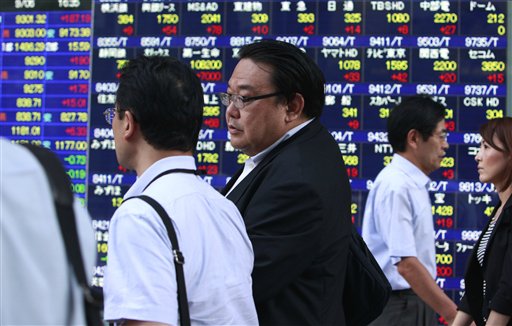 Asia stocks kept in check by China, Japan growth