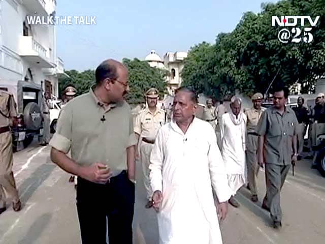 Video : Walk The Talk: Mulayam Singh Yadav (Aired- 2003)