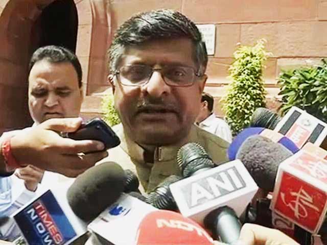 Video : PM has been economical with the truth: BJP's Ravi Shankar Prasad on missing coal files