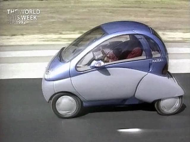 Video : The World This Week: The incredible shrinking car (Aired: September 1992)