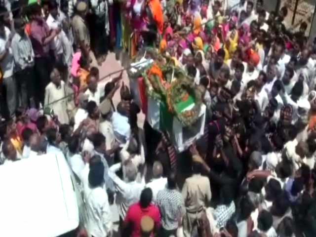 45 साल बाद शहीद का हुआ अंतिम संस्कार