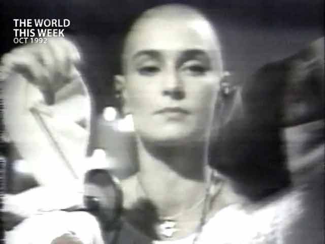 The World This Week: Nothing compares to Sinead? (Aired: October 1992)