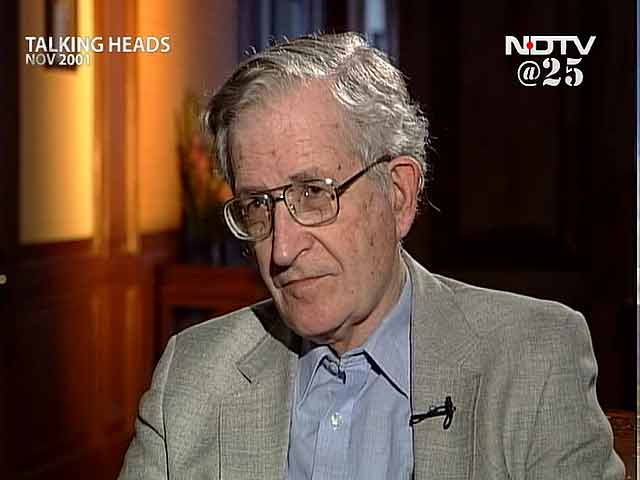 Talking Heads with Professor Naom Chomsky (Aired: November 2001)