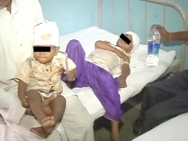 A seven-year-old severely hurt in Muzaffarnagar violence