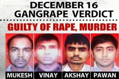 Delhi gang-rape verdict: Four men found guilty to be sentenced tomorrrow Delhi gang-rape verdict: Four men found guilty to be sentenced tomorrrow