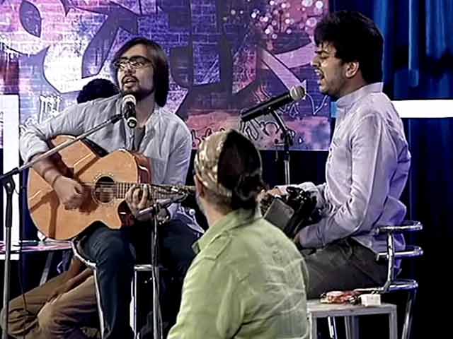 Video : Adi and Suhail perform for 'My Vote Rocks!'
