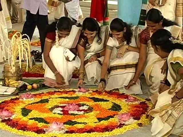 Video : Kerala students celebrate Onam with gusto