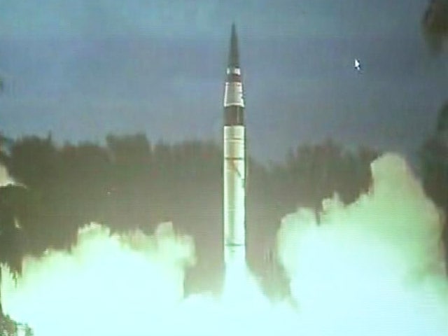 India test-launches Agni-5, its most potent nuclear-capable ballistic missile