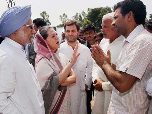 Video : PM, Sonia and Rahul Gandhi reach out to victims in riot-hit Muzaffarnagar