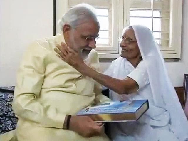 Video : No bigger privilege than getting mother's blessings, says Narendra Modi on his birthday