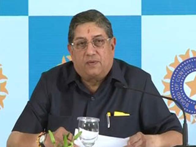 Video : Defiant Srinivasan to seek re-election