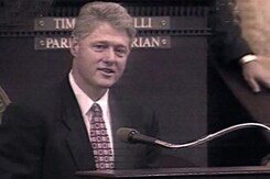 The World This Week: Bill Clinton announces his White House team (Aired: December 1992) The World This Week: Bill Clinton announces his White House team (Aired: December 1992)