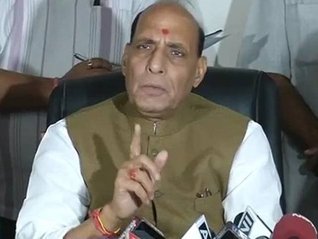 Video : Rajnath Singh calls off Muzaffarnagar visit