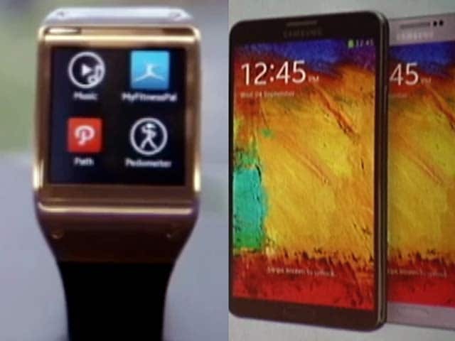 Video : Samsung Galaxy Note 3 and Galaxy Gear smart watch come to India