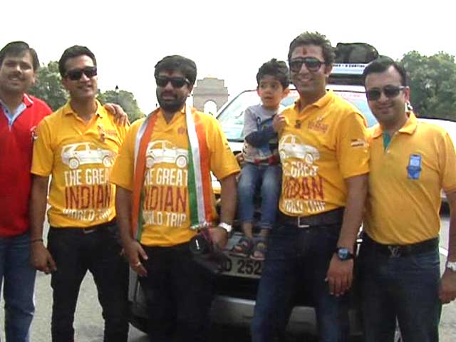 Three Indians to travel across the world!