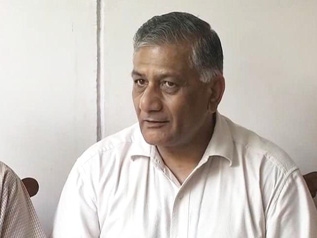 Video : Money paid to J&K politicians wasn't bribe, but for events to promote amity: General VK Singh