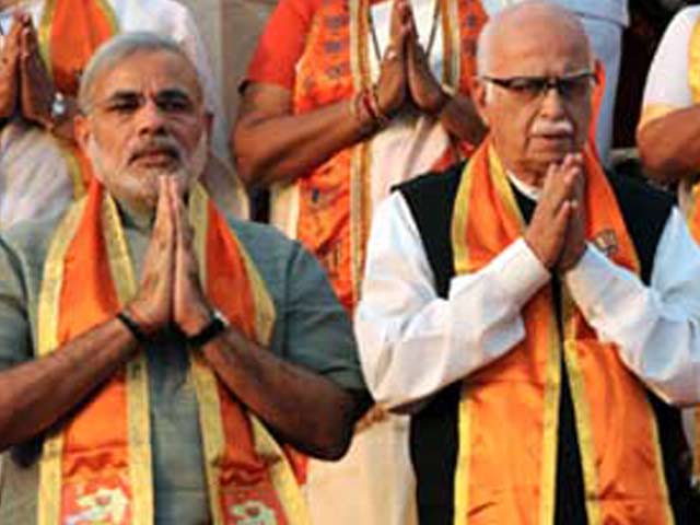 BJP's unity show: Modi, Advani to share stage at a rally in Bhopal today