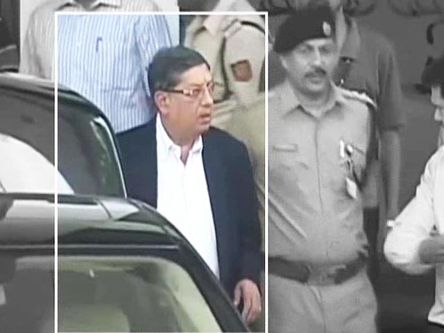 There is no stopping N Srinivasan!