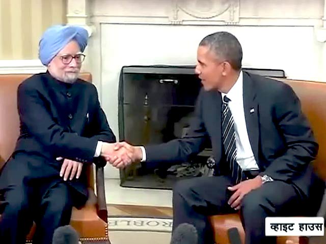 Videos : मनमोहन ने की ओबामा से मुलाकात