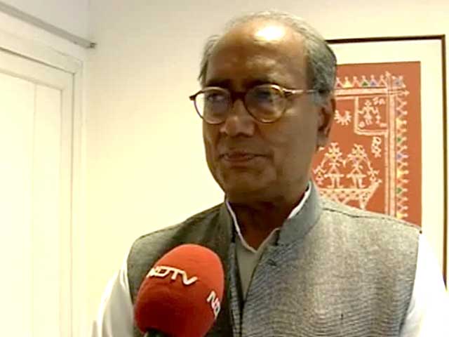 Congress still stands behind PM, Digvijaya Singh tells NDTV