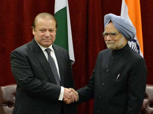 PM meets Nawaz Sharif, raises issue of terrorism emanating from Pak soil