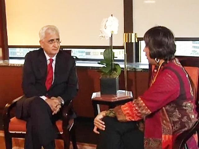 Video : What's wrong with 'Dehati Aurat': Salman Khurshid to NDTV