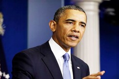 Barack Obama addresses military as government shuts down Barack Obama addresses military as government shuts down