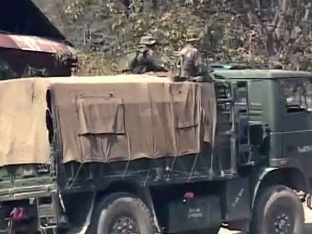 घुसपैठियों के खिलाफ अभियान जारी