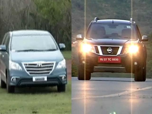 Nissan bets on the Terrano and Toyota facelifts the Innova yet again